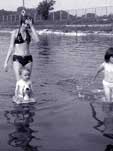 Wyględówek, basen - lato 1978